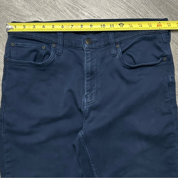 Banana Republic Mens 5-Pocket Slim Fit Pants Blue 34x29 Stretch Cotton Twill F23 - Picture 5 of 7